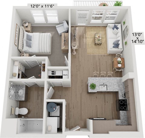 Floor plan image of A3